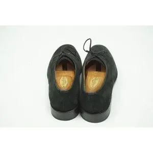 J.M. Weston Black Suede Nubuck Leather Mens Dress Shoes Sz 8D Made in France J.M. Weston Black Suede Nubuck Leather Mens Dress Shoes Sz  main image 4